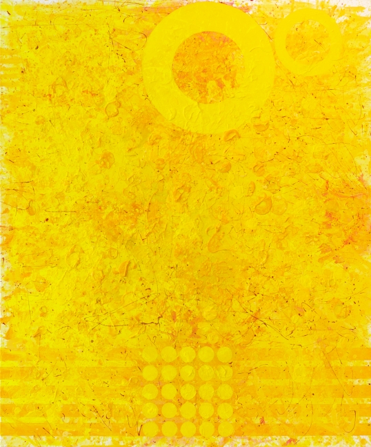 J.Steven Manolis, Sunshine (Summer Solstice), 2021, Acrylic and Latex Enamel painting on canvas, 72 x 60 inches, Geometric abstract art, Abstract Expressionism art for sale at Manolis Projects Art Gallery, Miami Fl